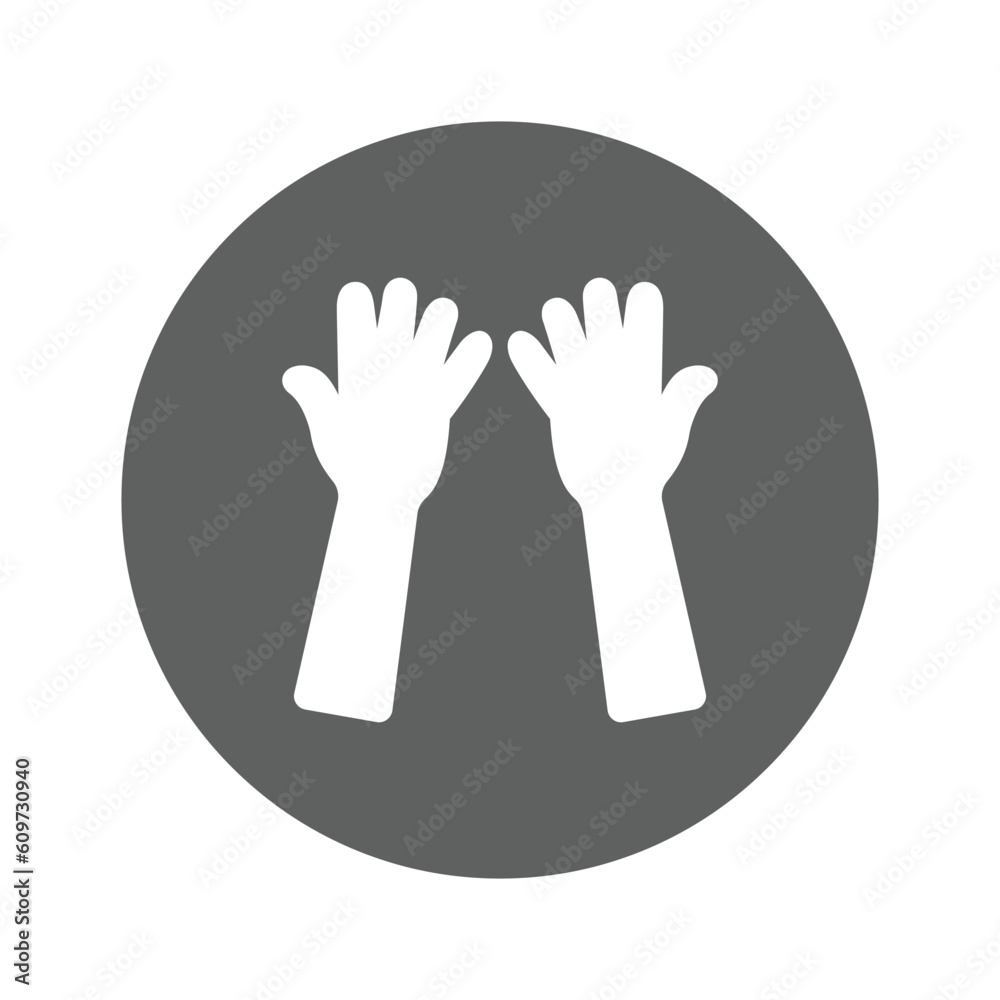 Gloves silhouette style icon . Gloves silhouette style icon .