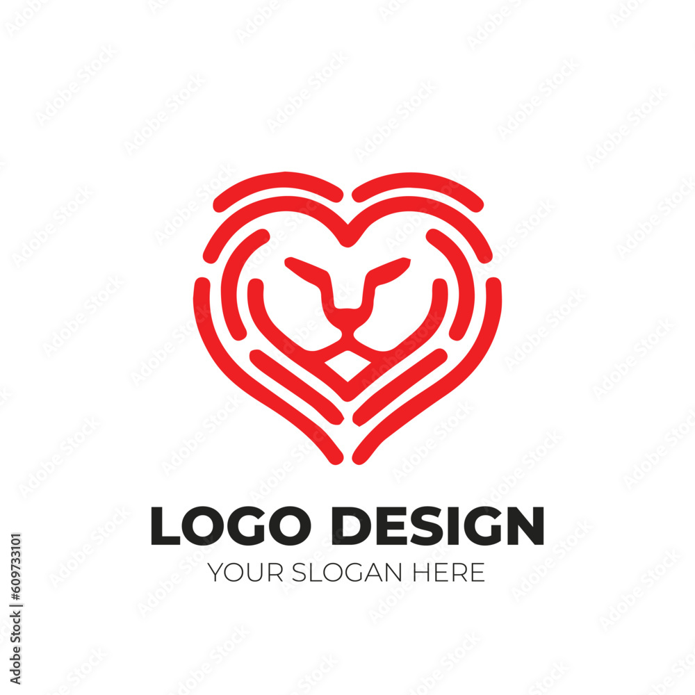 Modern luxury and minimalist monogram logo