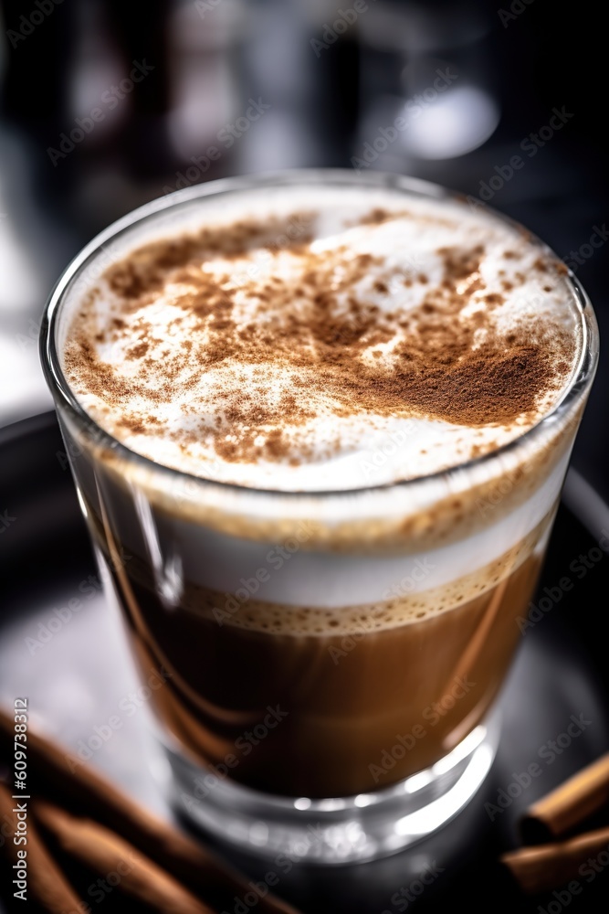 Macro Photography of a Coffee Cup, Ultra Detailed. Commercial Photography. Generative AI. Macro Photography of a Coffee Cup, Ultra Detailed. Commercial Photography. Generative AI.