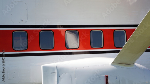 Hublots d'avion
