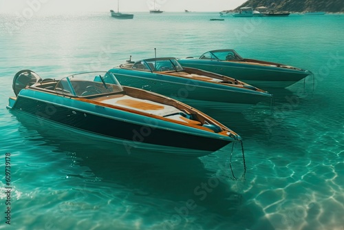 speedboats_in_water_on_the_beach © Alexander Mazzei 