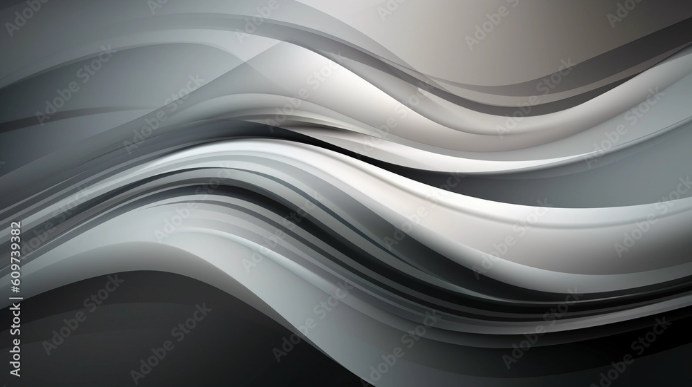 white silver abstract background with waves white silver abstract background with waves