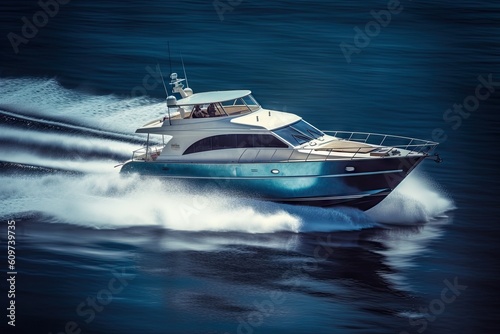 white_fishing_boat_driving_through_the_ocean © Alexander Mazzei 