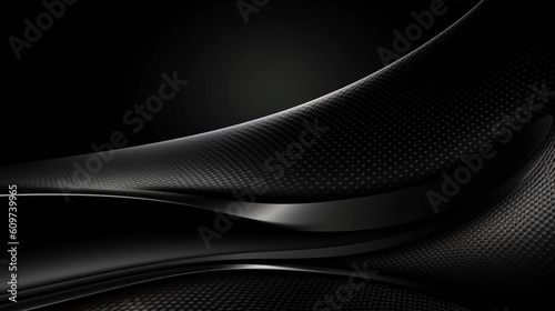 abstract black background with carbon texture