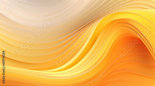 abstract white orange background with waves