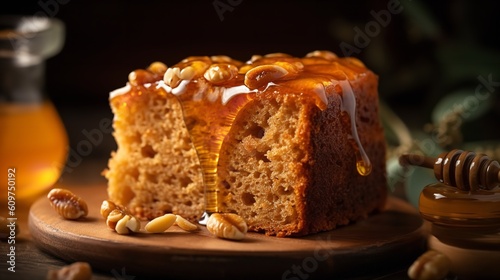 Step into the Wilderness with Pine Nut Honey Cake
