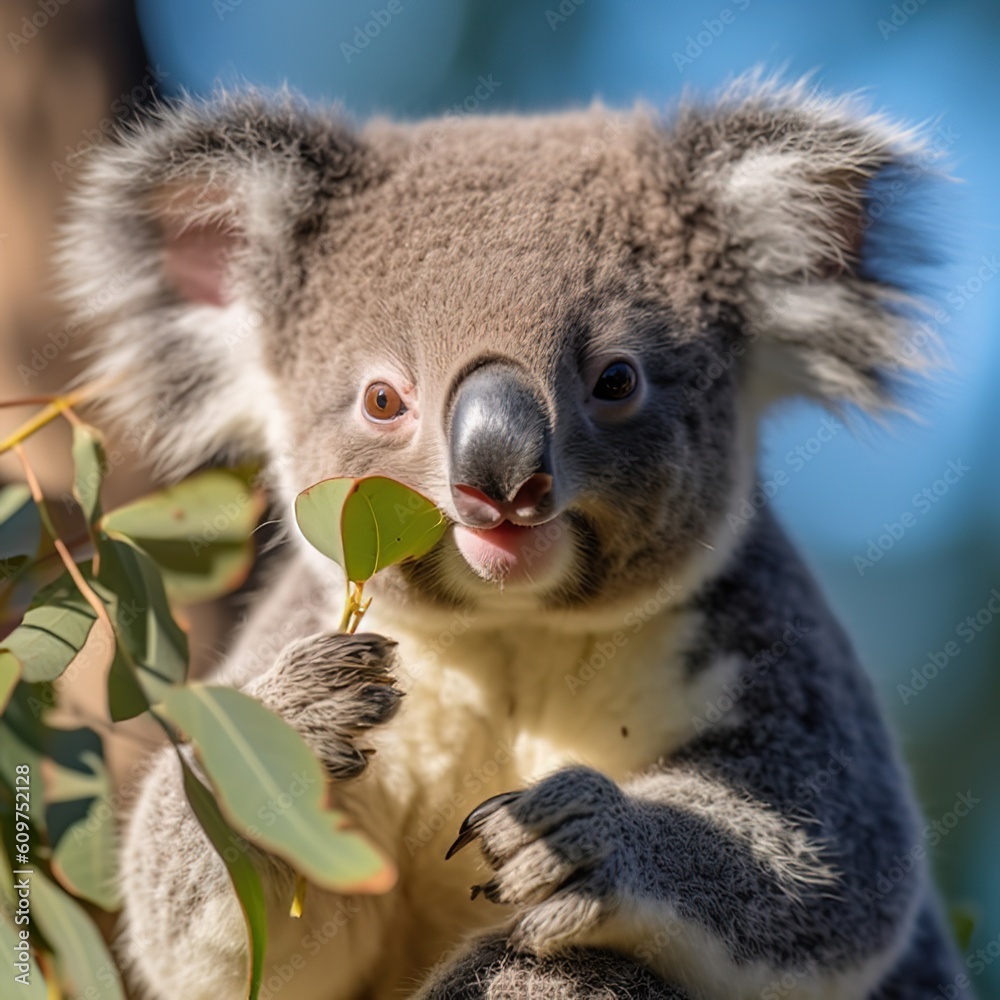Fototapeta premium koala in a tree