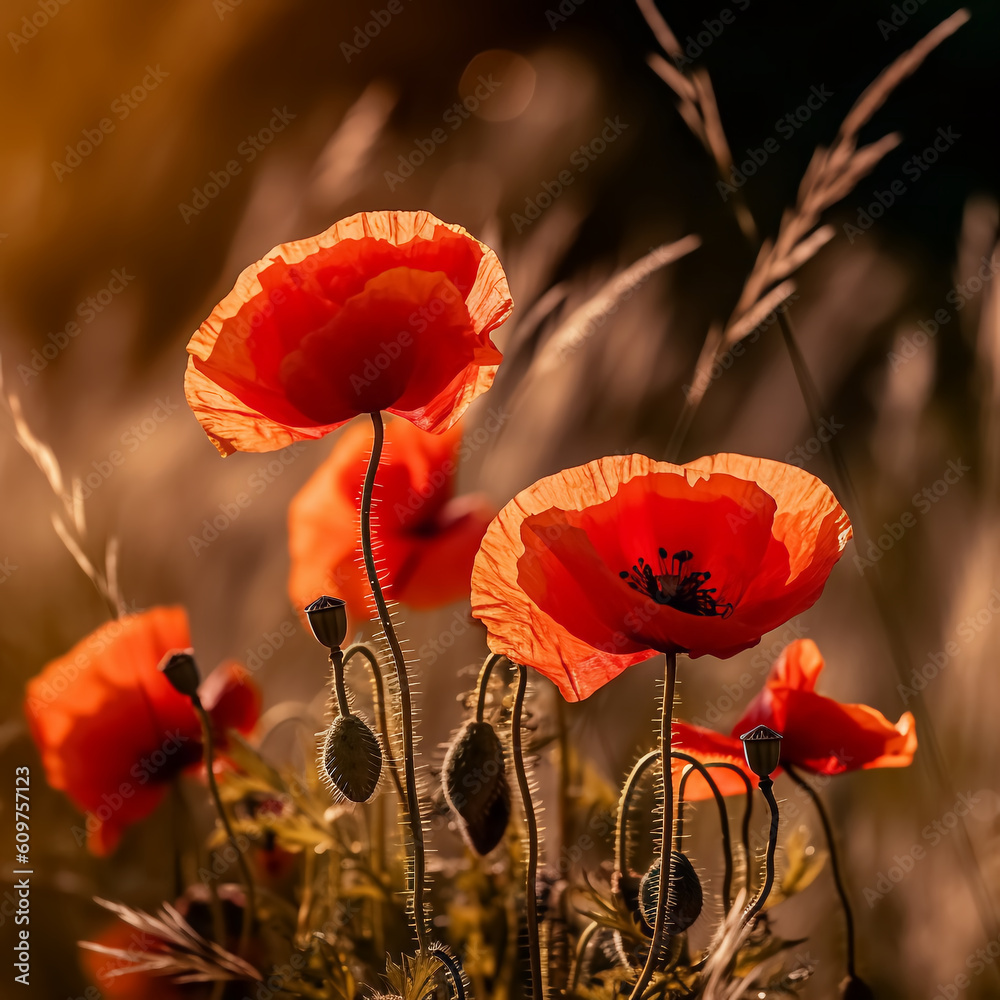 Fototapeta premium flowers in the field
