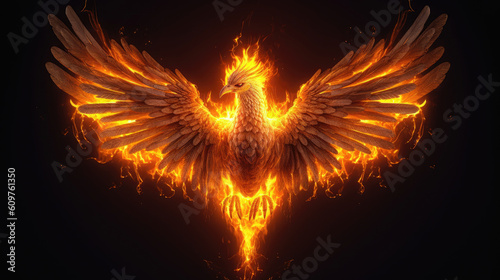 Glowing Phoenix © Florian