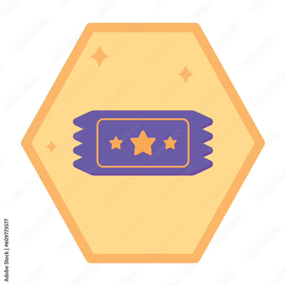 ticket vector icons with yellow background ticket vector icons with yellow background