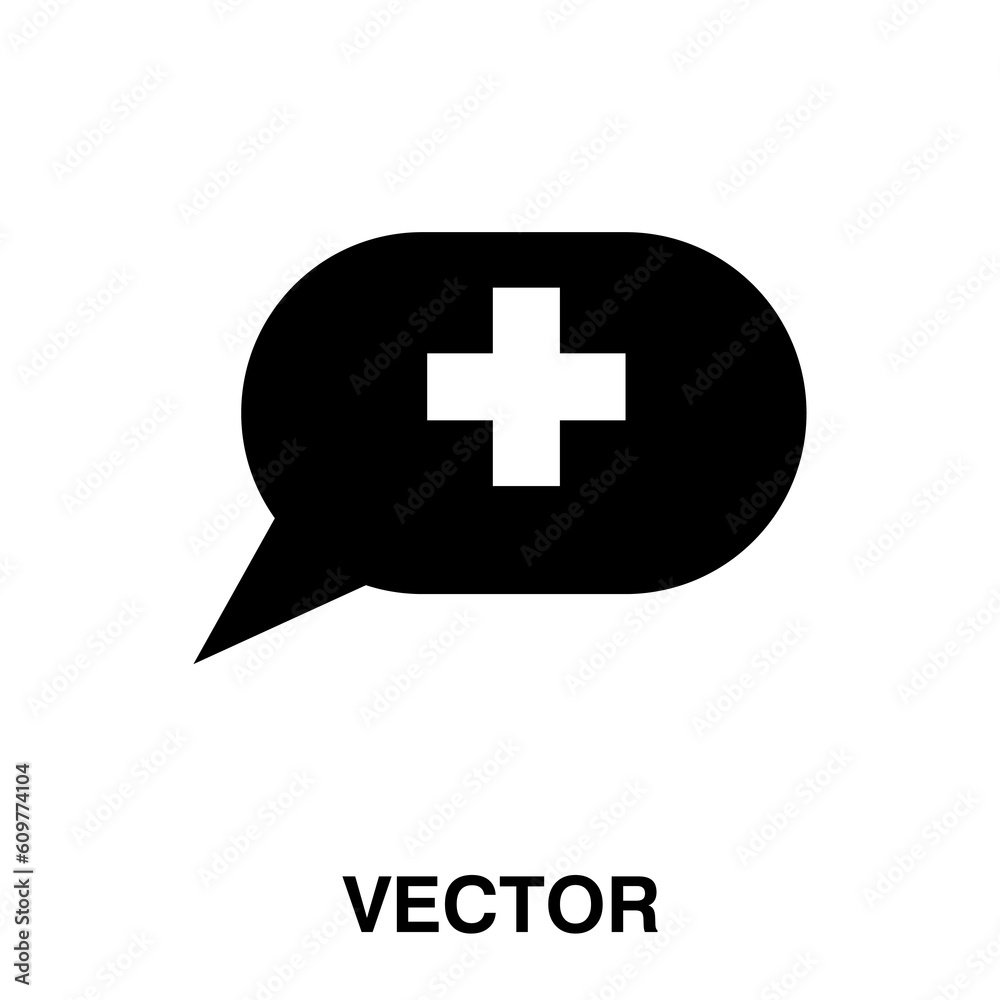 health talk icon , medical icon vector illustration on white background..eps health talk icon , medical icon vector illustration on white background..eps
