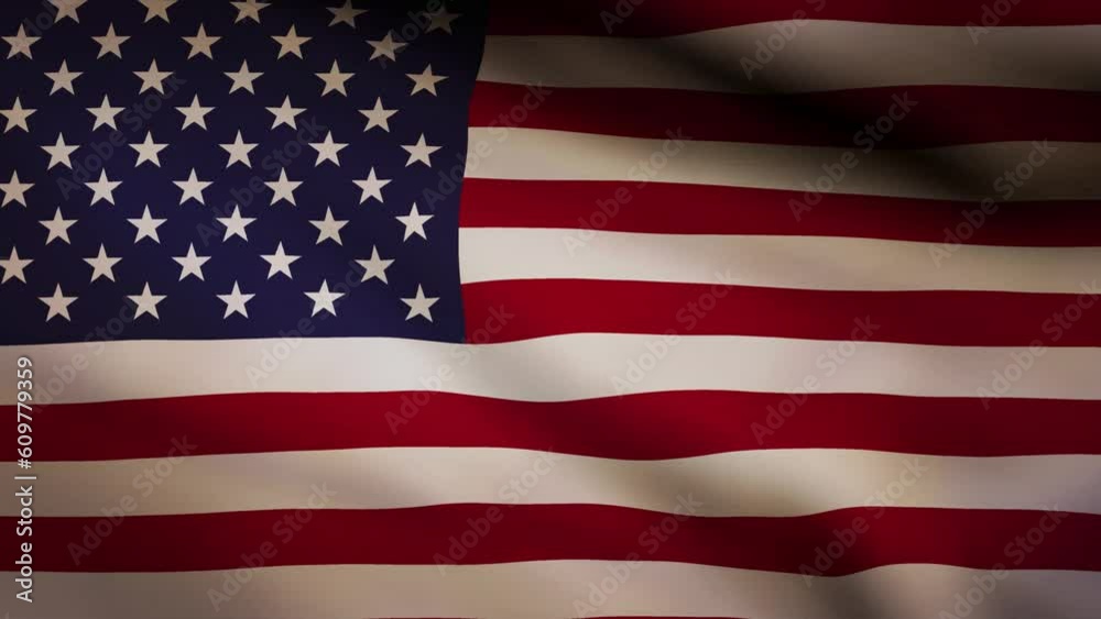 US waving flag US waving flag