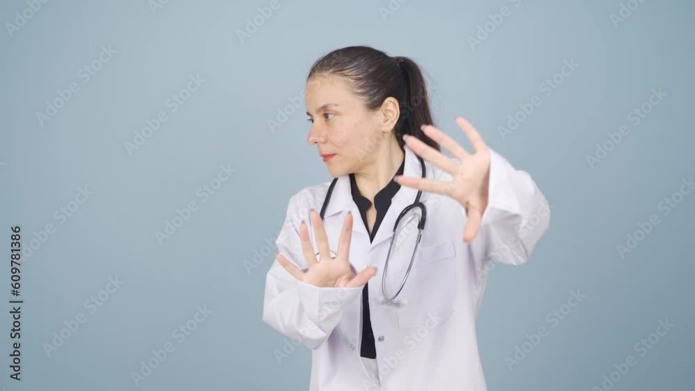 Violence to the doctor, the doctor is afraid.