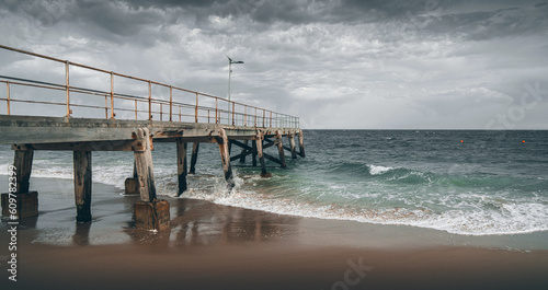 pier on the beach