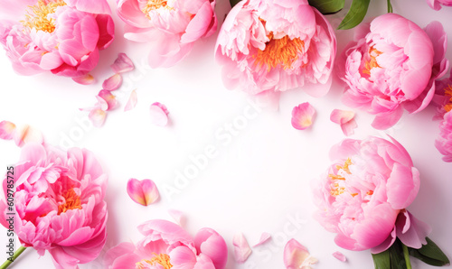 pink spring flower , Generative Ai © iDoPixBox