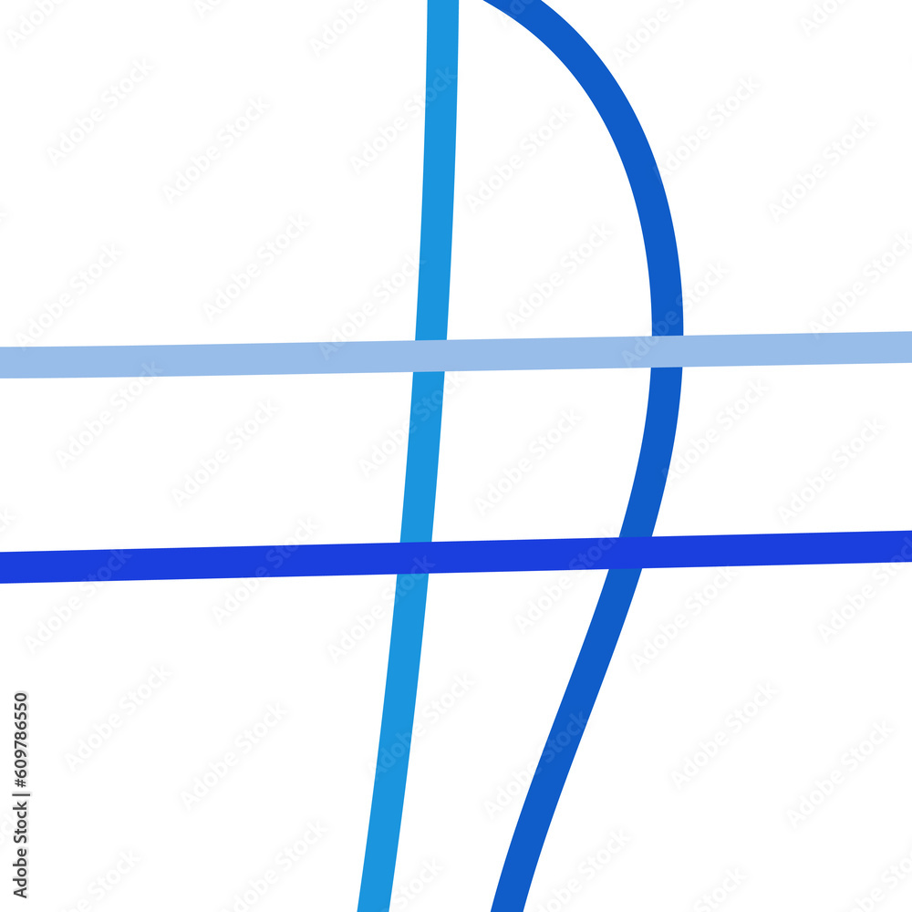 Blue Graphic Grid Lines Background 