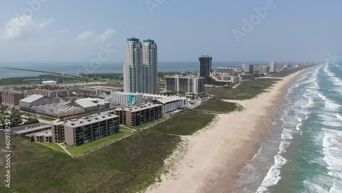 Wallpaper Mural Aerial views from over South Padre Island, Texas. Torontodigital.ca