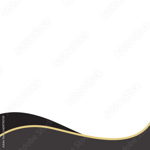 Elegant Curve Footer
