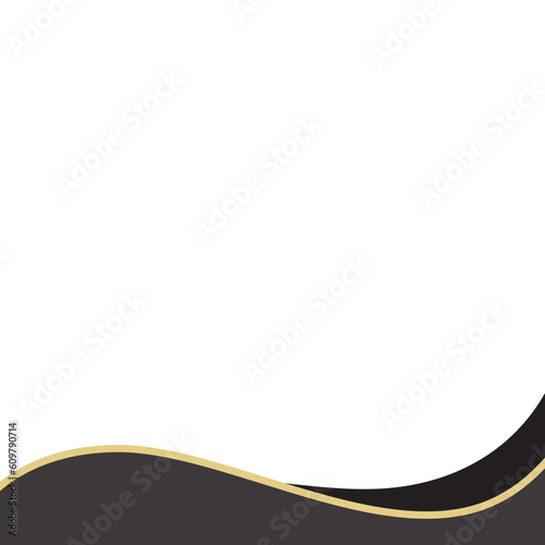 Elegant Curve Footer
