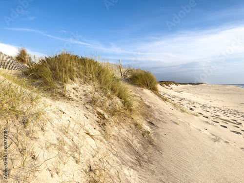 Sandy dunes on Furadouro beach