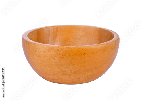 empty wood bowl on transparent png