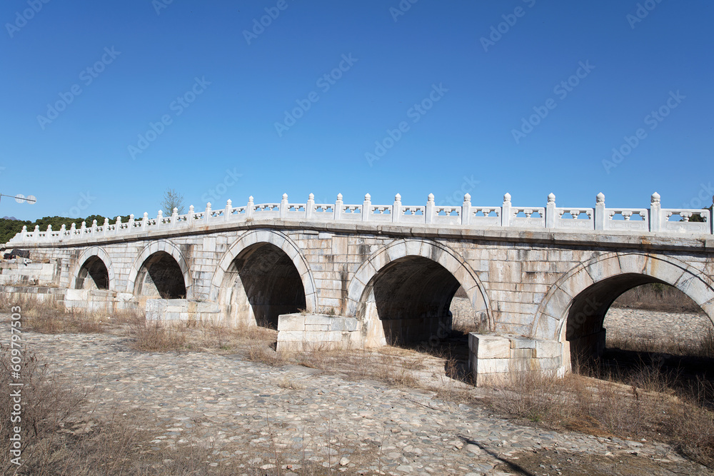 Yongling Shendao Bridge of the Ming Tombs in Beijing