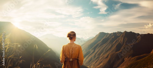 Woman praying worship GOD.Teenager woman hand praying,Hands folded in prayer.Thanksgiving, forgiveness.Concept for faith, spirituality, fasting,Worship, Pentecost day.believe hope. generative ai.