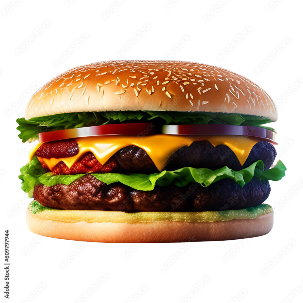 burger isolated on white background burger isolated on white background