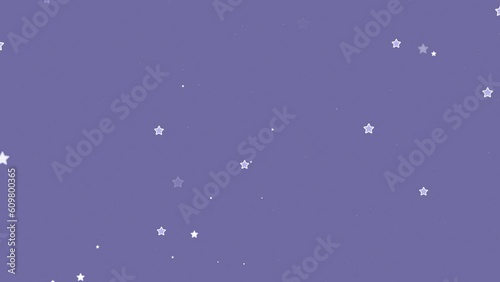 Wallpaper Mural Aesthetics cute little purple star on purple background Torontodigital.ca