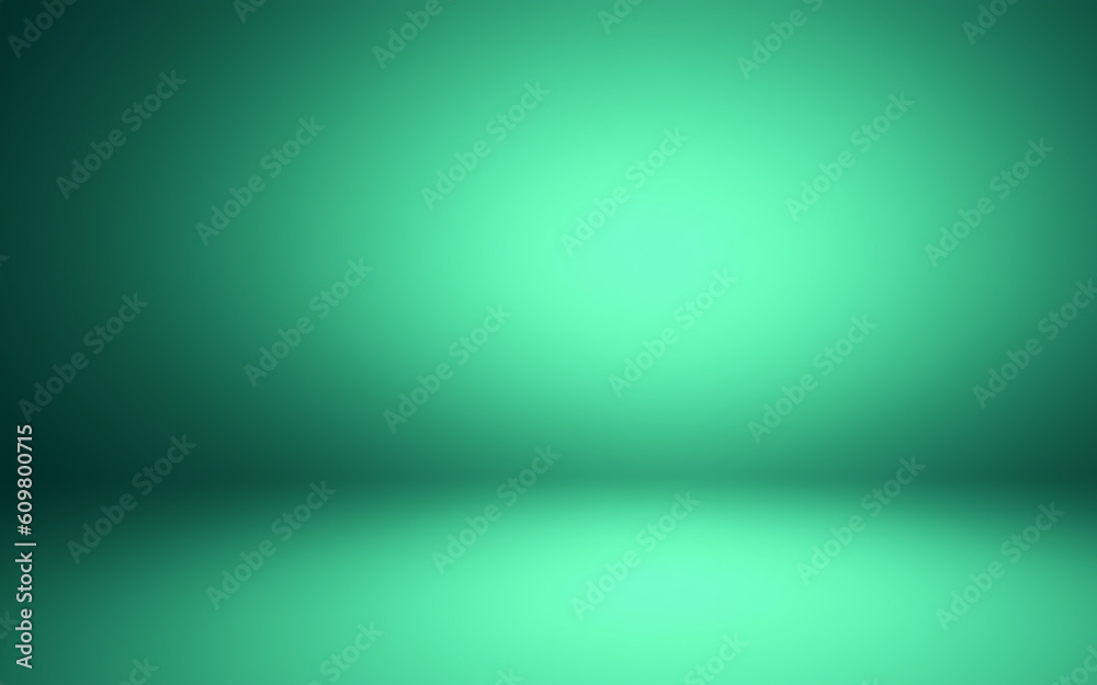 Abstract green studio background for product presentation Abstract green studio background for product presentation