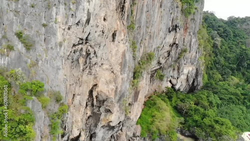 Wallpaper Mural Aerial video of famous wooden boats on the beaches of Krabi Thailand Torontodigital.ca