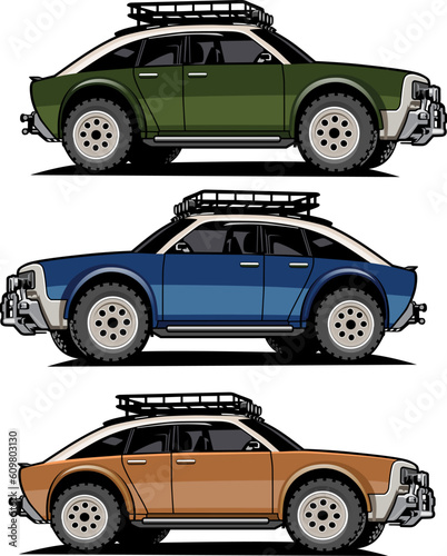 car suv illustration design vector