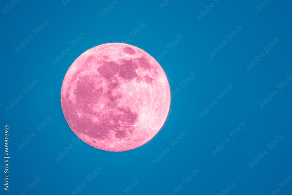 Strawberry moon in the sky Strawberry moon in the sky