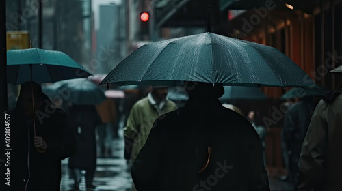 Umbrellas in the Rain: Seeking Refuge from Cold Weather in New York Using Generative Ai