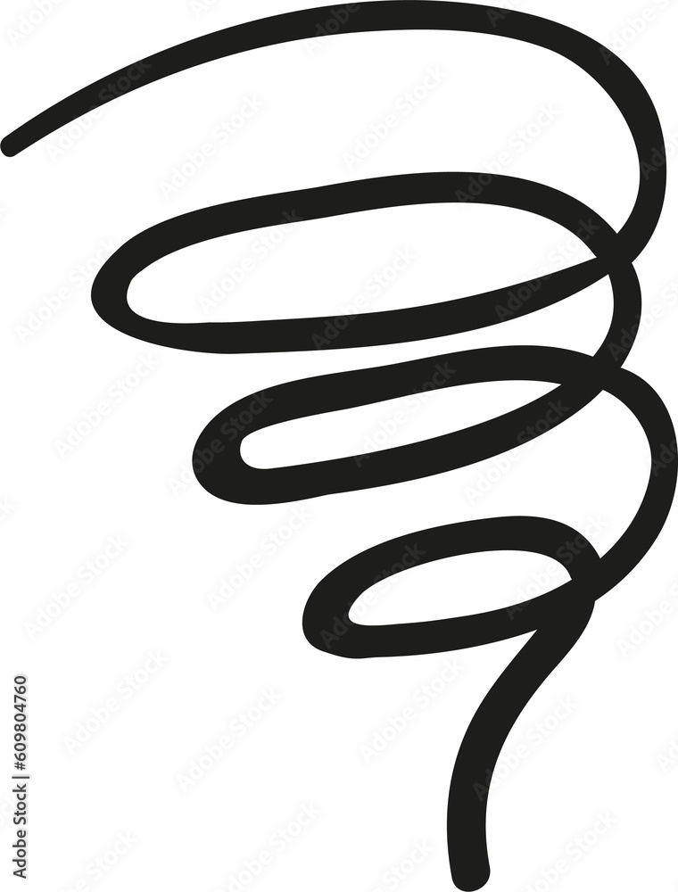 Storm hand drawn outline style Storm hand drawn outline style