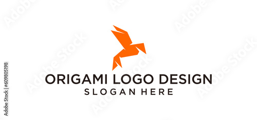 Free Download origami logo design - GFXLoad