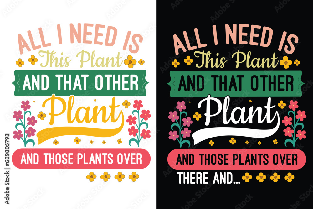 Unique and Trendy Gardening T-Shirt Designed for Green Thumbs