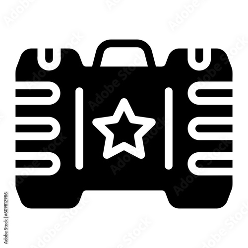bullet box Solid icon