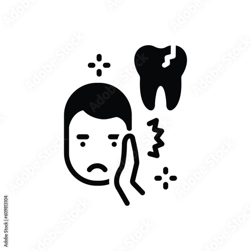 Black solid icon for upper 