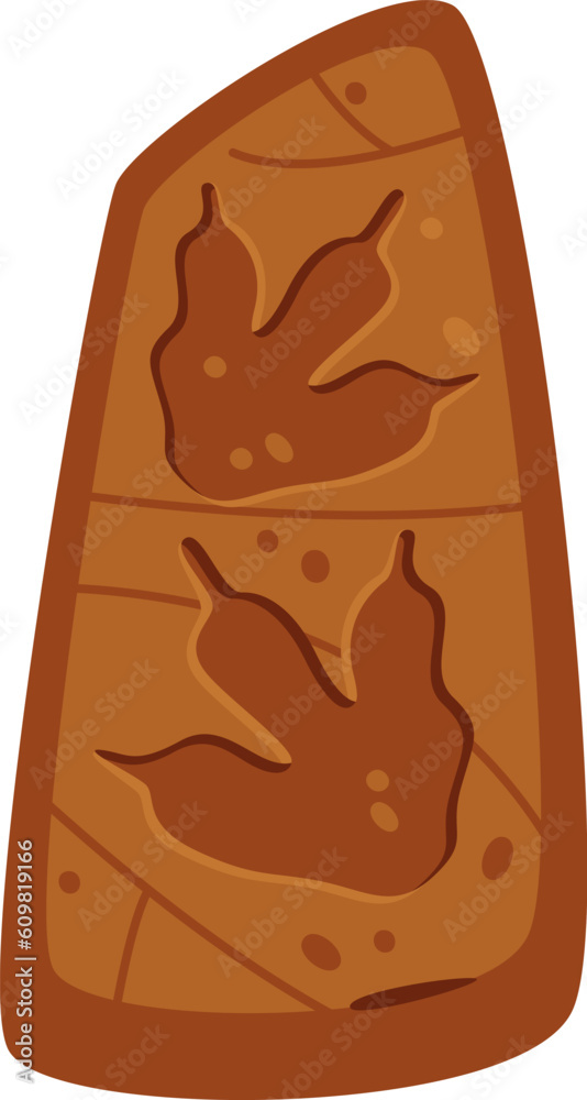 Animal Footprints On Fossil Animal Footprints On Fossil