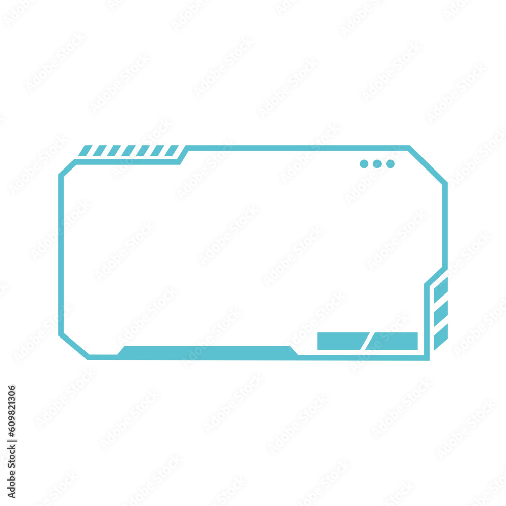 Technology Frame Shape Technology Frame Shape