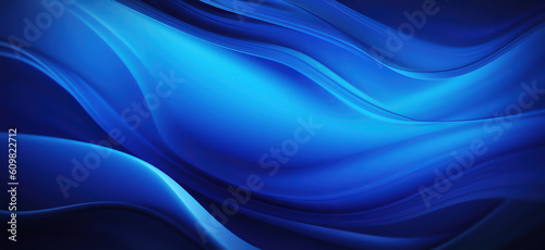 Saturated Abstract Blue Background