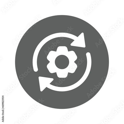 Maintenance, update device, data processing icon.