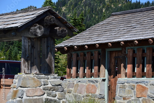 Historical Building in Mount Rainier National Park, Washington photo