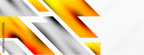 Modern trendy minimalist abstract background. Geometric pattern design, 3d and shadow effects. Vector Illustration