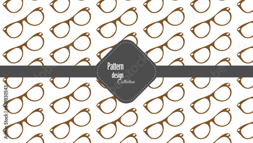 Object Pattern template design . vector layout for Modern fashioned 
,  seamless texture for wallpapers, textile, wrapping.