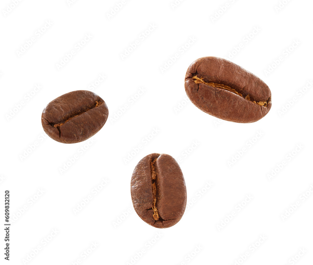 organic roasted coffee beans isolated on white organic roasted coffee beans isolated on white