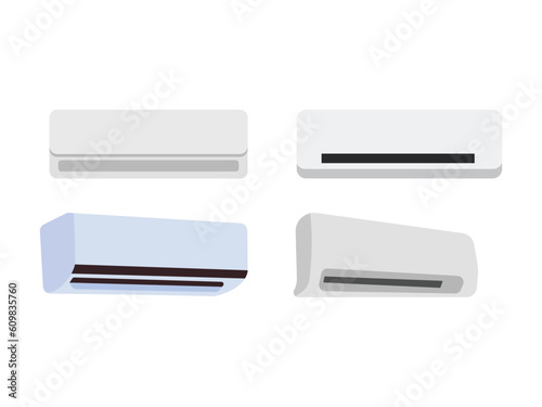 Air conditioner vector illustration isolated on background air conditioning appliances collection, air conditioner vector, professional, creative, modern, eye catching design, trending design,