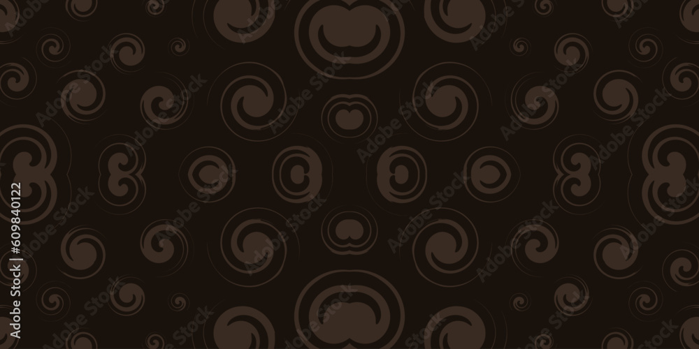 floral brown pattern, abstract pattern vector background floral brown pattern, abstract pattern vector background