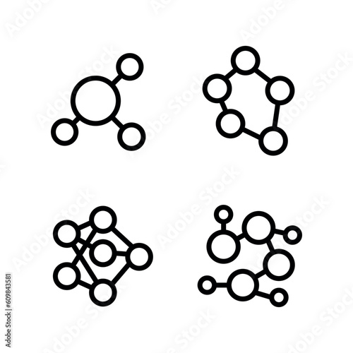 Editable vector pack of connection line icons. Trendy stroke signs for website, apps and UI. Premium set of connection thin line icons.